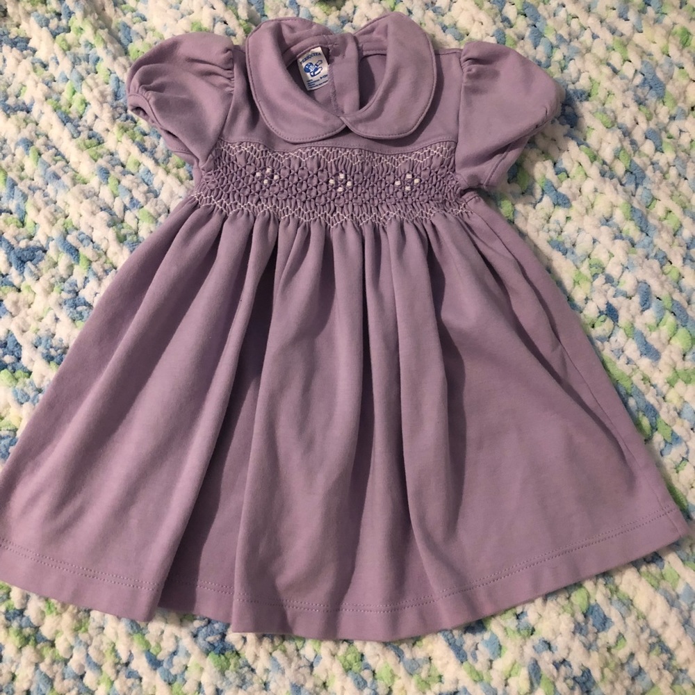 Back button down dress